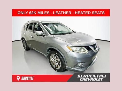 Gun Metallic 2015 Nissan Rogue SL