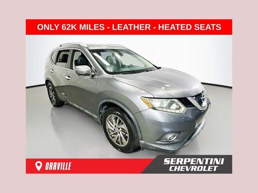 Gun Metallic 2015 Nissan Rogue SL