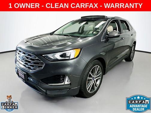 Magnetic Metallic 2019 Ford Edge Titanium