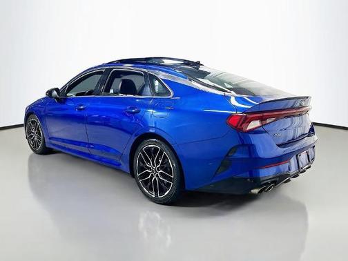 Sapphire Blue 2021 Kia K5 GT