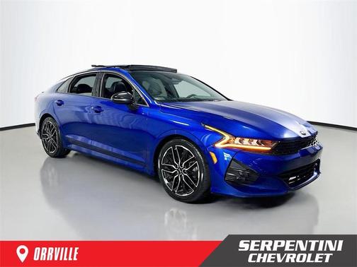 Sapphire Blue 2021 Kia K5 GT