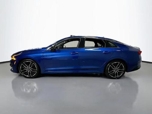 Sapphire Blue 2021 Kia K5 GT