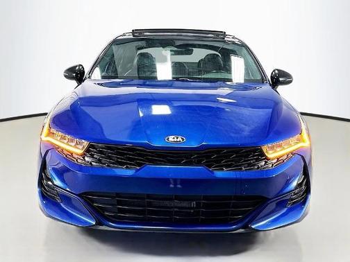Sapphire Blue 2021 Kia K5 GT