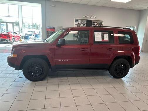 Deep Cherry Red Crystal Pearlcoat 2015 Jeep Patriot Sport