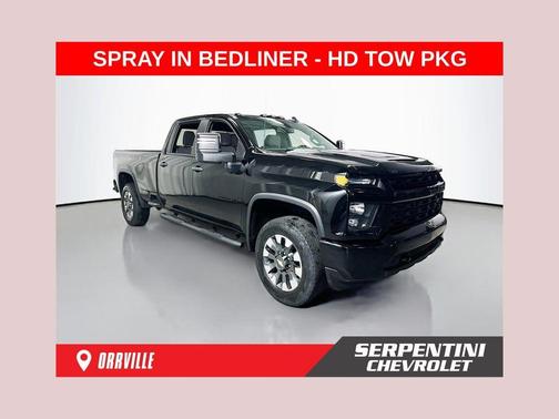 Black 2021 Chevrolet Silverado 2500 Custom