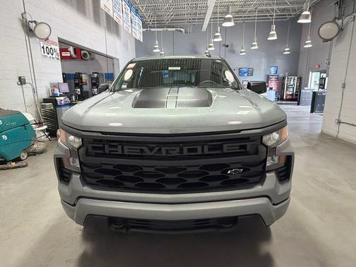 Sterling Gray Metallic 2026 Chevrolet Silverado 1500 Custom