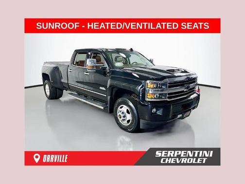 Black 2019 Chevrolet Silverado 3500 High Country