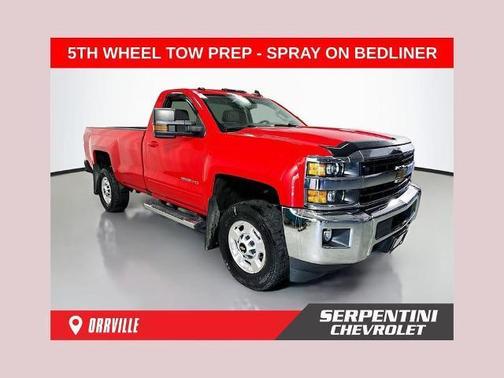 Red 2018 Chevrolet Silverado 2500 LT