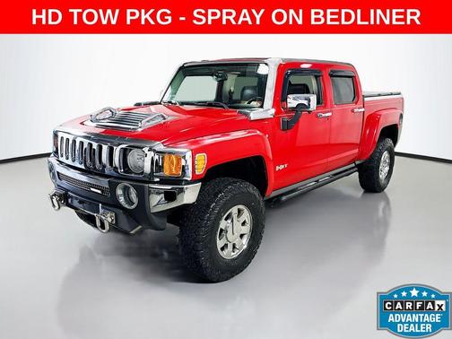 Victory Red 2009 Hummer H3T Alpha