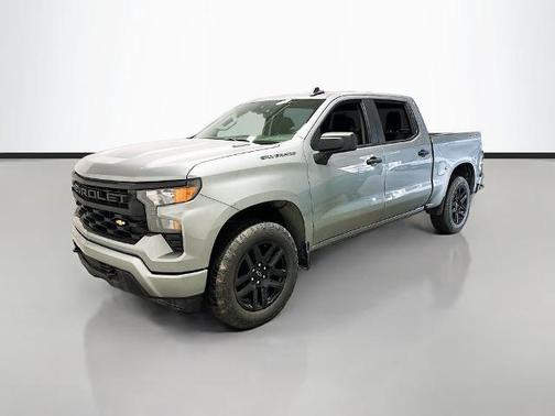 Sterling Gray Metallic 2026 Chevrolet Silverado 1500 Custom