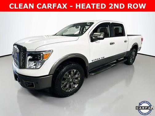 Glacier White 2018 Nissan Titan Platinum Reserve