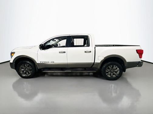 Glacier White 2018 Nissan Titan Platinum Reserve