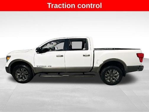 Glacier White 2018 Nissan Titan Platinum Reserve