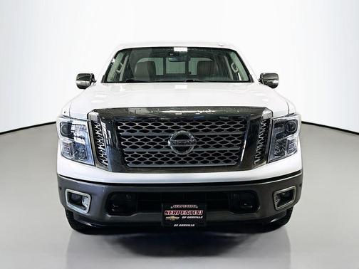 Glacier White 2018 Nissan Titan Platinum Reserve
