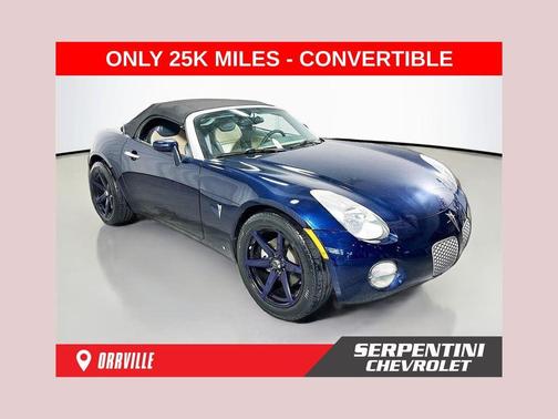 Deep Dark Blue Metallic 2007 Pontiac Solstice
