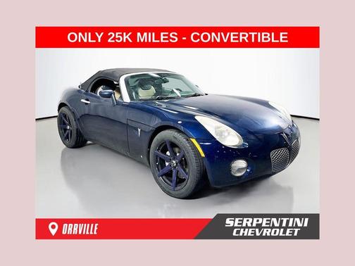 Deep Dark Blue Metallic 2007 Pontiac Solstice