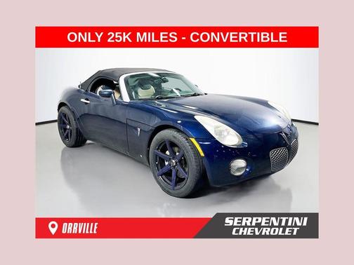 Deep Dark Blue Metallic 2007 Pontiac Solstice