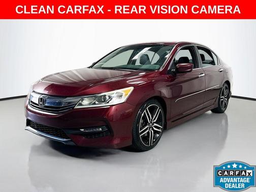 Basque Red Pearl II 2016 Honda Accord Sport