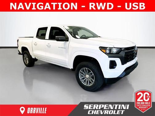 Summit White 2026 Chevrolet Colorado LT
