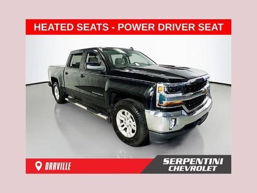 Black 2016 Chevrolet Silverado 1500 LT
