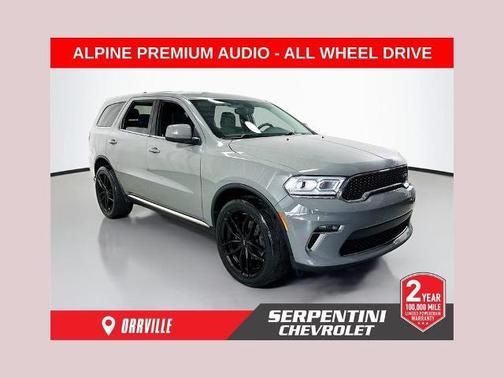 Destroyer Gray Clearcoat 2021 Dodge Durango SXT