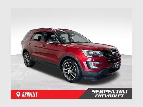 Ruby Red Metallic Tinted Clearcoat 2016 Ford Explorer Sport