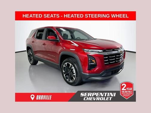 Radiant Red 2025 Chevrolet Equinox LT