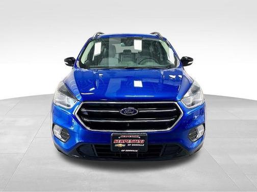 Lightning Blue Metallic 2017 Ford Escape Titanium