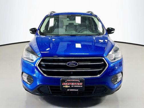 Lightning Blue Metallic 2017 Ford Escape Titanium