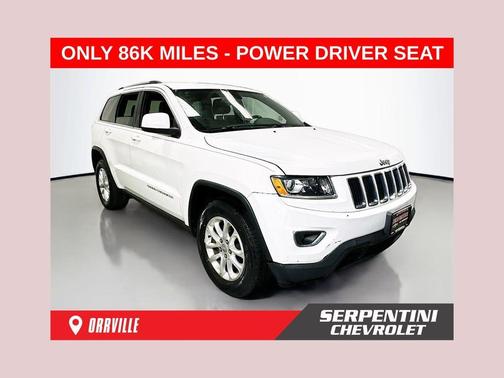 Bright White Clearcoat 2015 Jeep Grand Cherokee Laredo