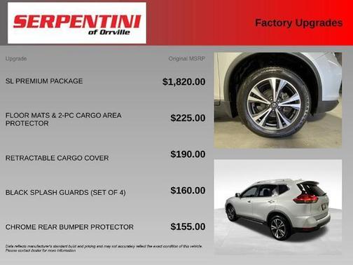 Brilliant Silver 2017 Nissan Rogue SL