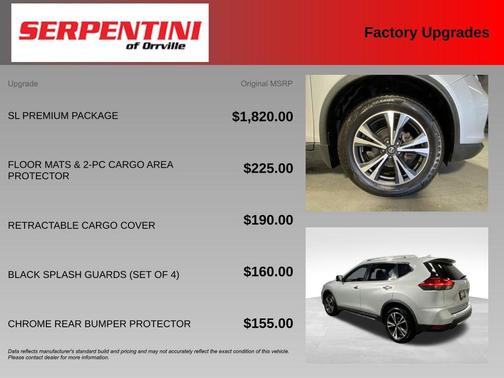 Brilliant Silver 2017 Nissan Rogue SL