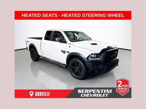 Bright White Clearcoat 2019 RAM 1500 Classic Warlock
