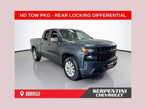 Shadow Gray Metallic 2019 Chevrolet Silverado 1500 Custom