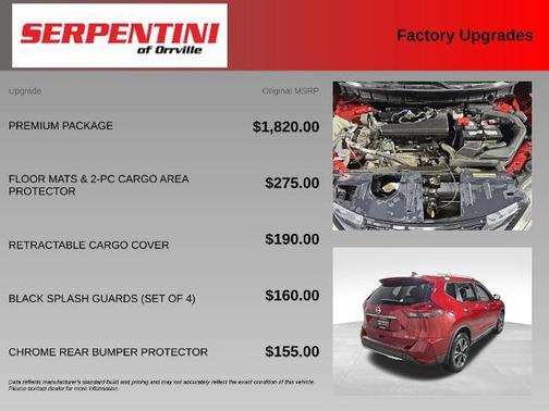 Scarlet Ember 2018 Nissan Rogue SL