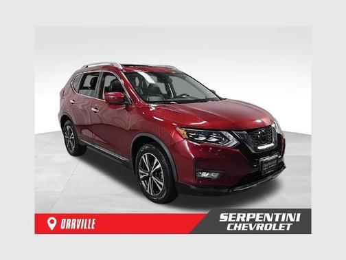 Scarlet Ember 2018 Nissan Rogue SL