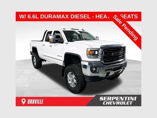 Summit White 2015 GMC Sierra 2500 SLT