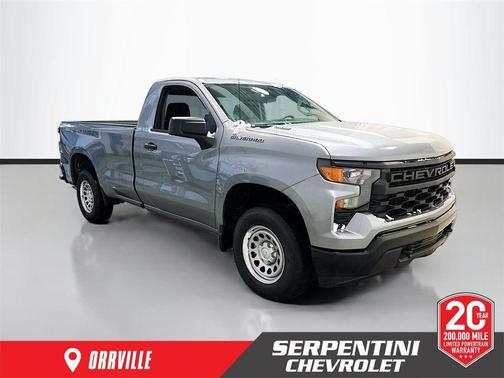 Sterling Gray Metallic 2026 Chevrolet Silverado 1500 WT