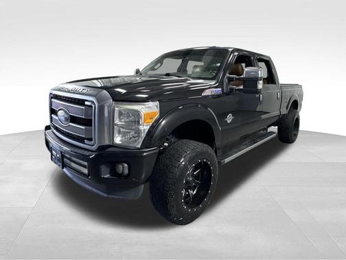 Black 2013 Ford F-250 Platinum