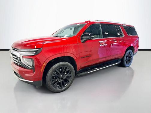 Radiant Red 2025 Chevrolet Suburban Premier