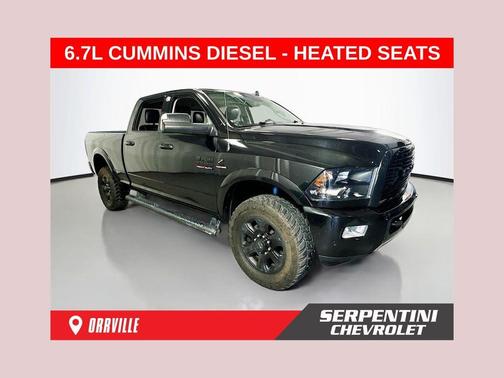 Brilliant Black Crystal Pearlcoat 2018 RAM 2500 Lone Star