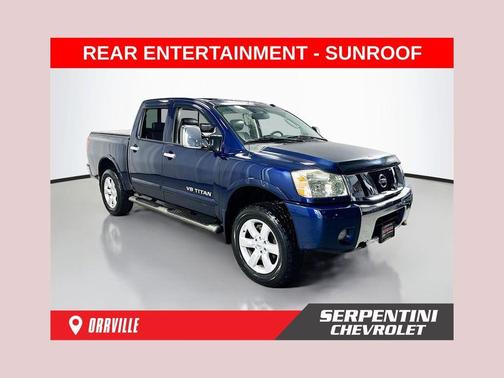 Navy Blue 2011 Nissan Titan SL