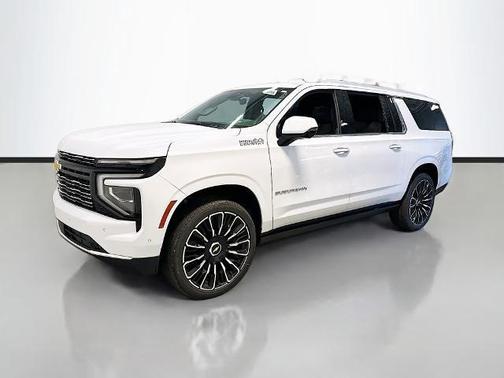 Polar White 2026 Chevrolet Suburban High Country