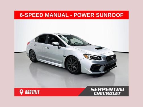 Ice Silver Metallic 2018 Subaru WRX Limited