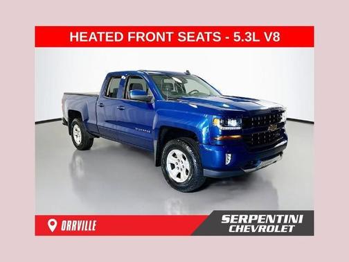 Deep Ocean Blue Metallic 2018 Chevrolet Silverado 1500 LT