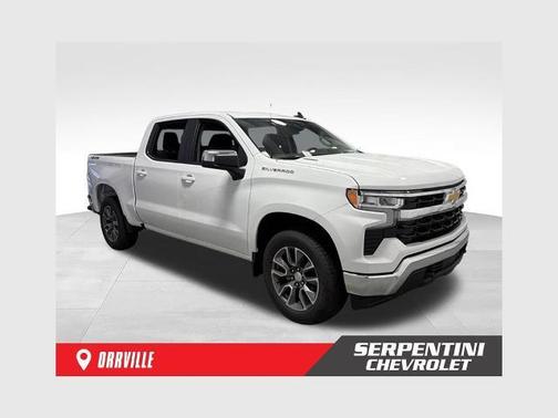 Summit White 2026 Chevrolet Silverado 1500 LT