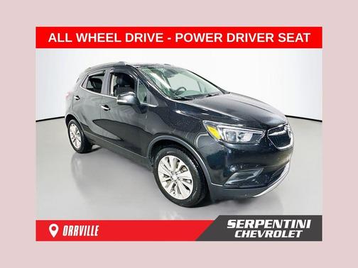 Ebony Twilight Metallic 2019 Buick Encore Preferred