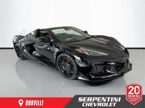 Black 2026 Chevrolet Corvette Z06