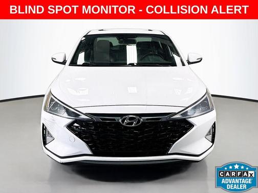 Ceramic White 2020 Hyundai ELANTRA Sport