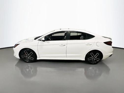 Ceramic White 2020 Hyundai ELANTRA Sport